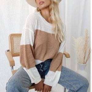 12th Tribe - In Between Sweater Size S/M